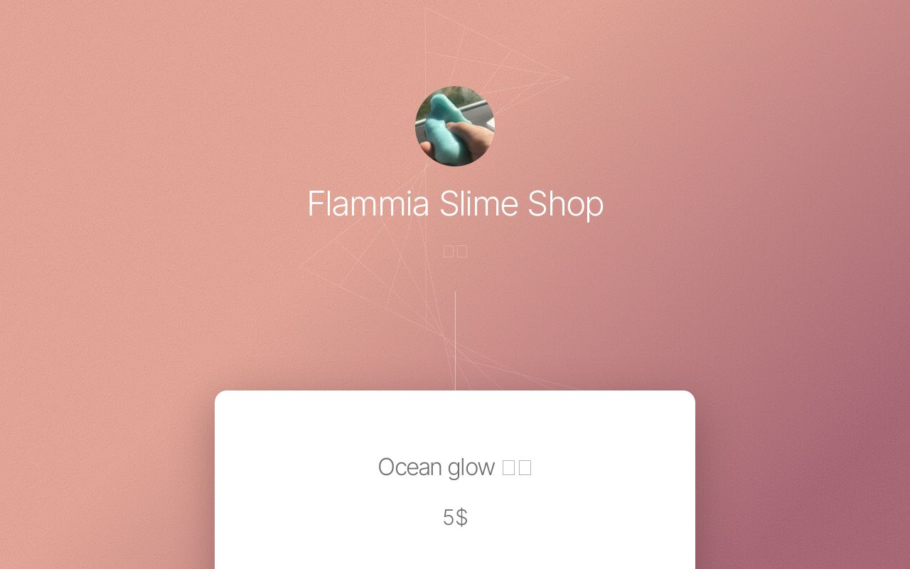 Carrd profile picture for @flammia